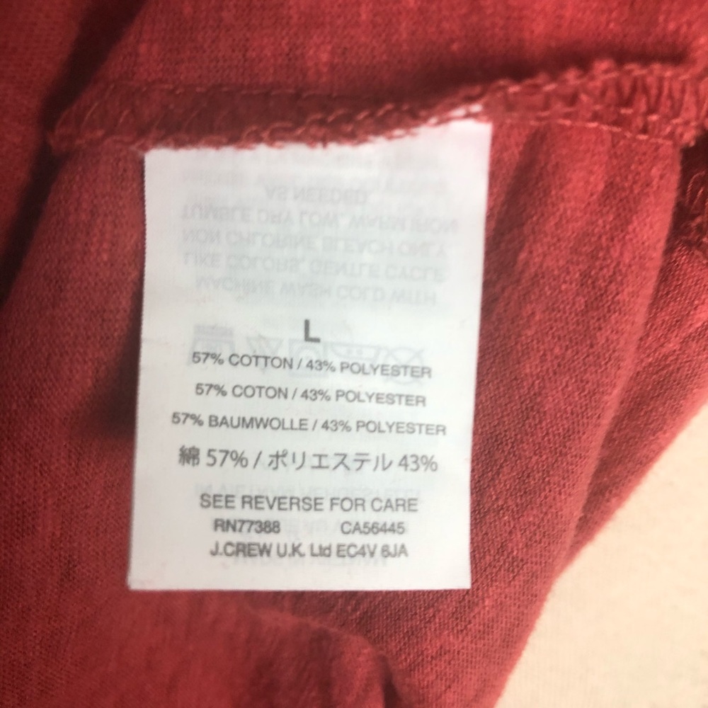 J Crew Crossed Knotted Back Sleeveless Blouse L - Picture 6 of 8